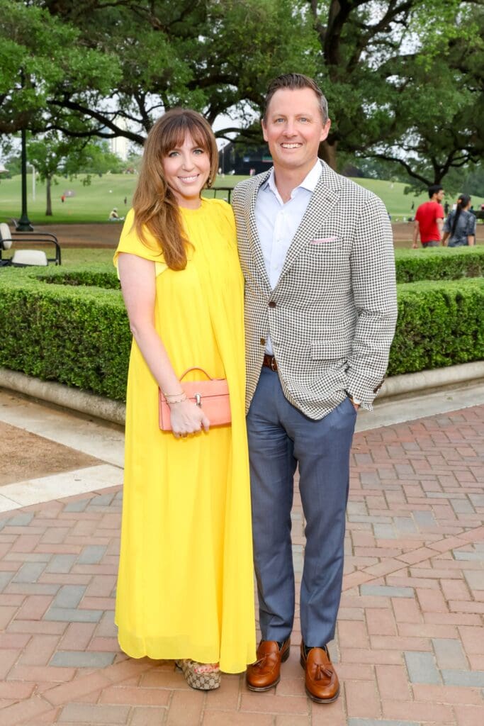 Mary & Ben Patton at Hermann Park Conservancy's Evening in the Park. (Photo by Priscilla Dickson)