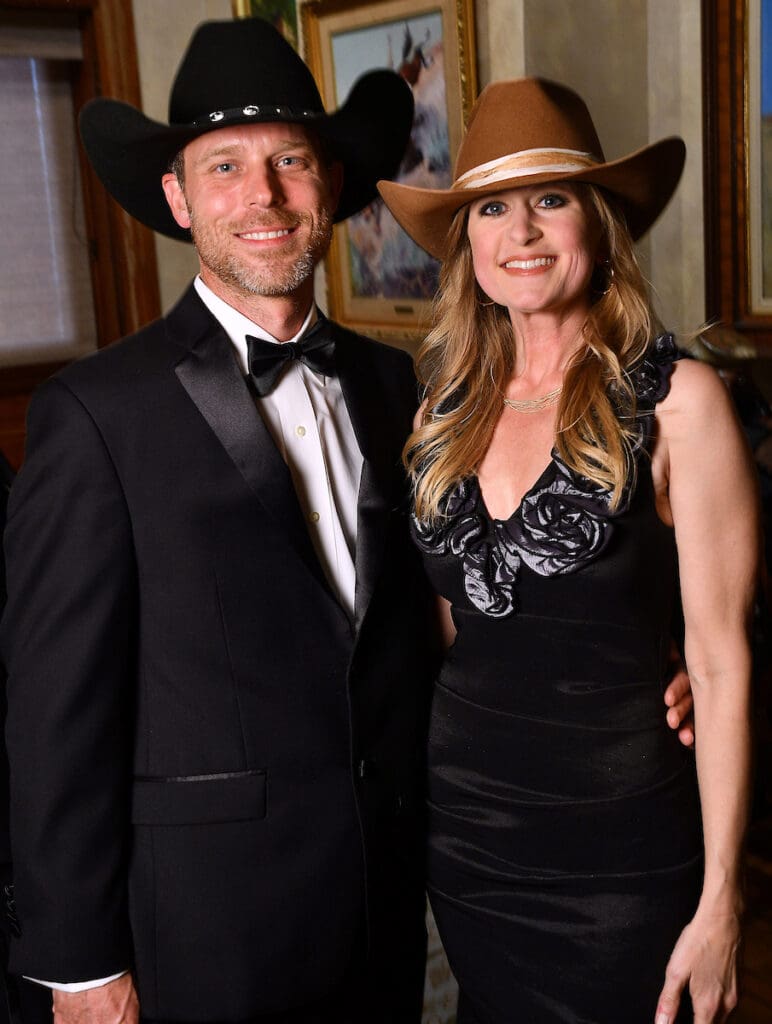 Matt & Melissa Williams Murphy at the Bryan Museum Wildcatters Gala (Photo by Dave Rossman)
