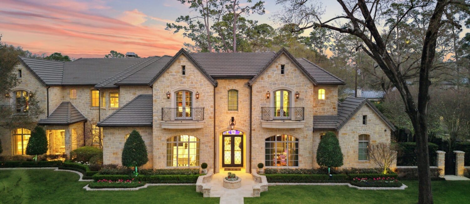 Merrie Way The 9,450 square foot mansion in Piney Point Village is offered for sale through Compass Private Exclusives meaning no public listing. (Photo by TK Images)