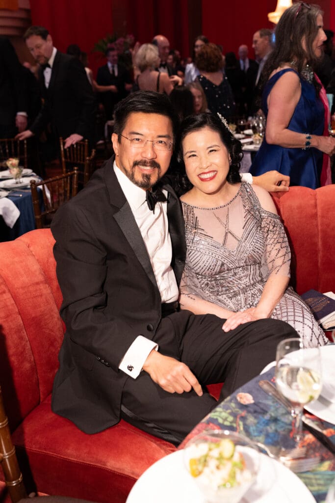 Michael Chu & Emily Kuo at Performing Arts Houston's Kaleidoscope Ball  (Photo by Daniel Ortiz)