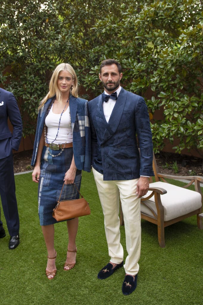 Ralph Lauren and Neiman Marcus unveiled "Patchwork Americana" last week at an intimate dinner for top clients that they hosted at Rosewood Mansion on Turtle Creek. (Photo by Tamytha Cameron)