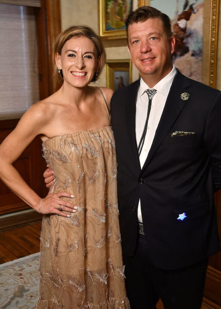 Nicki & John Morris at the Bryan Museum Wildcatters Gala (Photo by Dave Rossman)