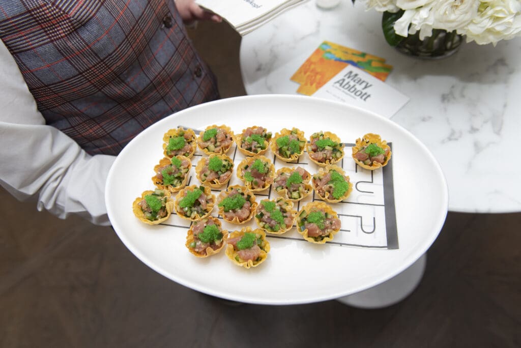 The spread at Park House (Photo by Celeste Cass)