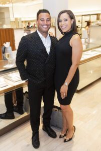 Patrick Mean, Laura Harris (Photo by Celeste Cass)