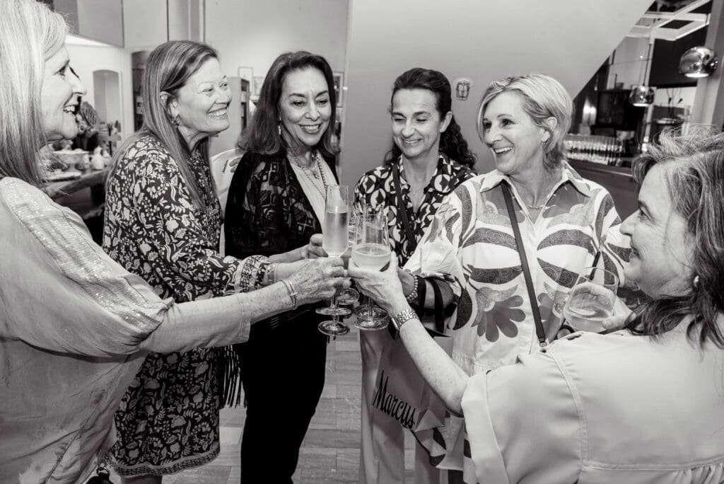 Toasting Neiman Marcus  (Photo by Celeste Cass)