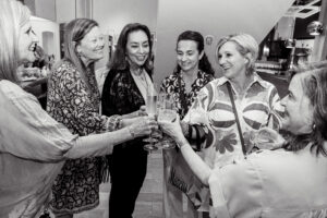 Toasting Neiman Marcus (Photo by Celeste Cass)