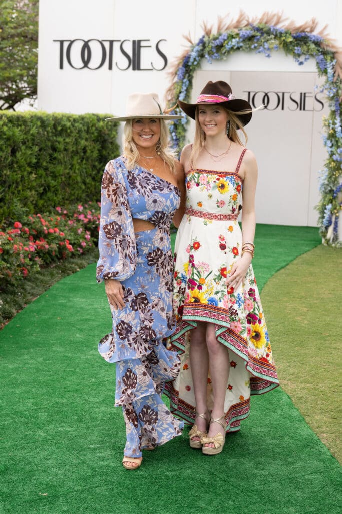 Jennifer Black, Sofia Black at the US Men's Clay Court Championship tennis luncheon at River Oaks Country Club (Photo by Wilson Parish)