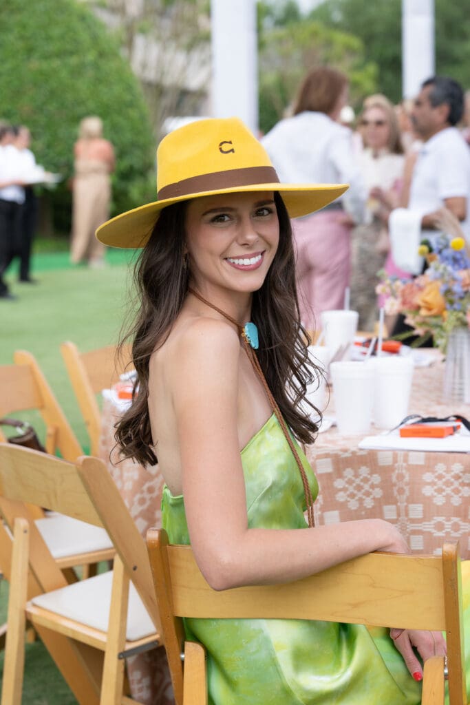 Ally Ehrman at the US Men's Clay Court Championship at River Oaks Country Club (Photo by Wilson Parish)