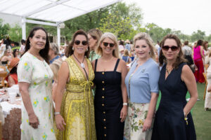 Carol Barnhart, Cherie Flores, guest, Whitney Crane, Aliyya Stude