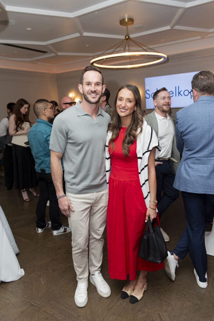 Sam and Chelsea Pfleg (Photo by Celeste Cass)