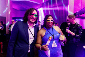 Santiago Reich and Vicki Blanton (Photo by nbarrett photography)