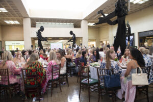 Dec My Room's Room to Grow Luncheon took place in NorthPark Center's South Court (Photo by Tamytha Cameron Photography)