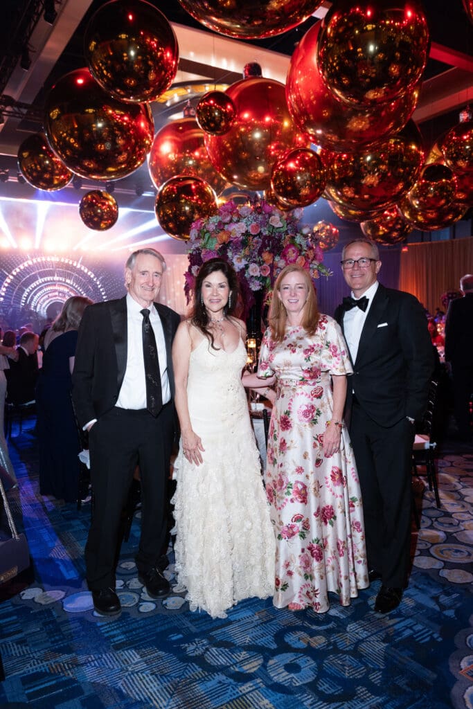 Scott & Geraldina Wise, Allison & Troy Thacker at the Memorial Hermann Foundation Gala (Photo by Daniel Ortiz)