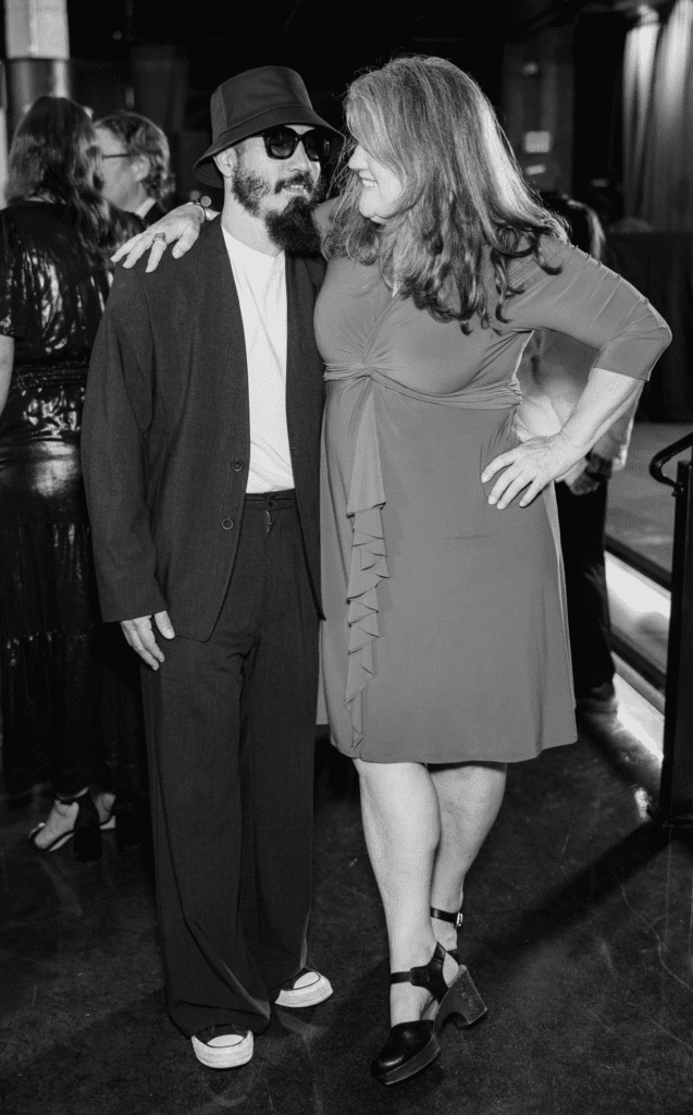 Reynier Leyva Novo, Melissa Richardson Banks at Rothko Chapel Inspirit Dinner (Photo by Hung L. Truong)