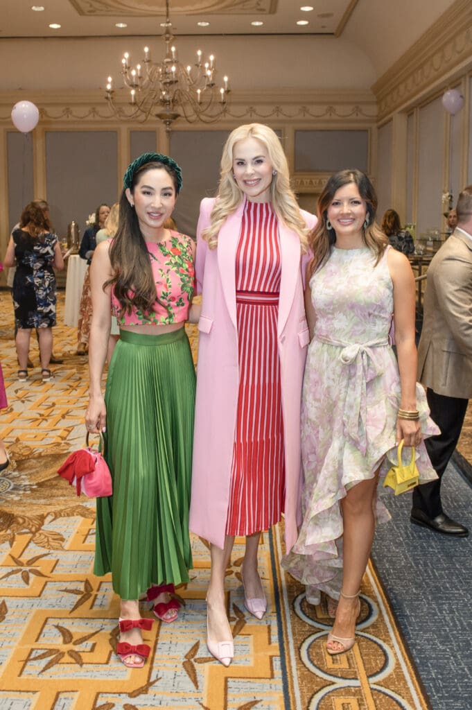 Sharon Lee Clark, Honorary Chair Kameron Westcott, and Elisabeth Landry (Photo by Tamytha Cameron, Celeste Cass, Thomas Garza, and Nate Rehlander)