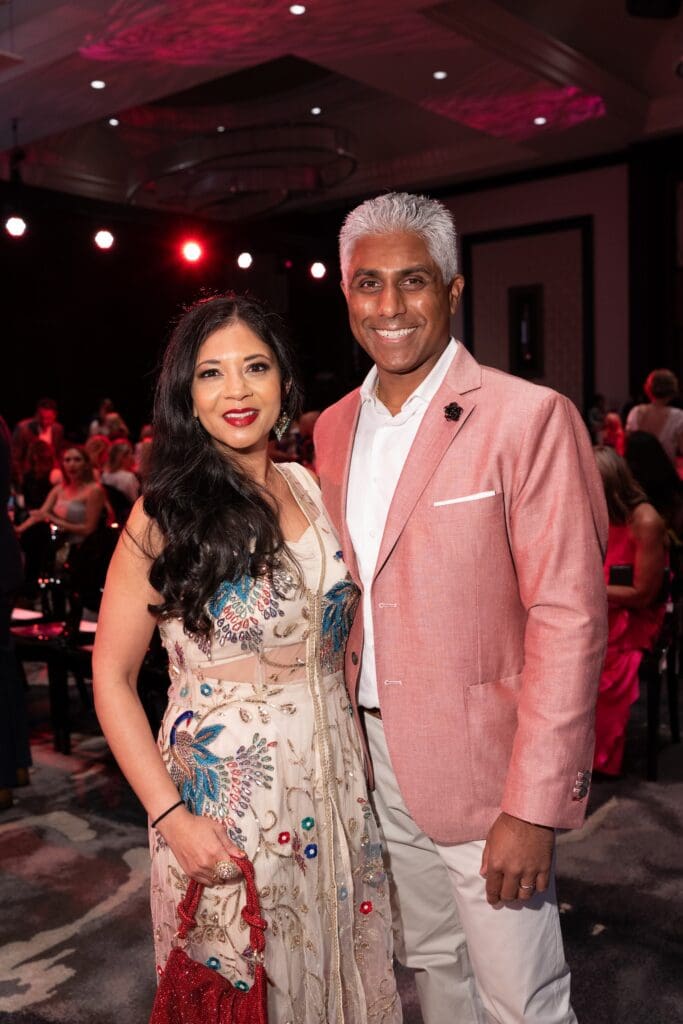 Shetal Amin, Kishan Dwarakanath at Women in Medicine (Photo by Daniel Ortiz)