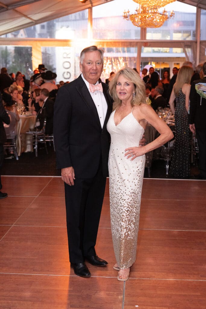 Steve & June Barth at Stages' 'Rhinestone Cowboys & Golden Vikings' gala (Photo by Wilson Parish)