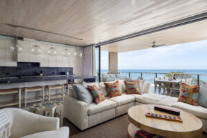 Susurros Cliffside Villa Living Area
