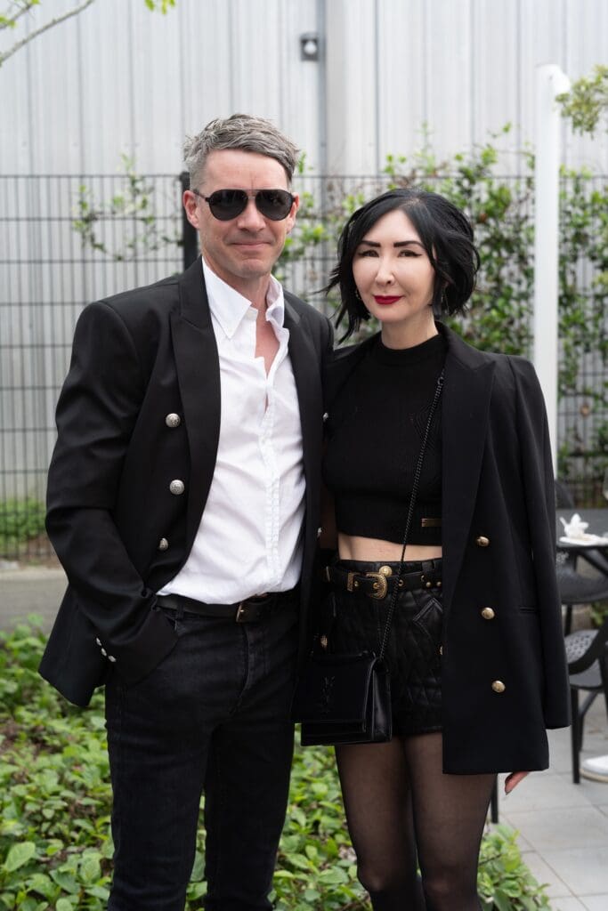 Sverre & Carrie Brandsberg-Dahl at the Southern Smoke Foundation 'Decanted' fundraiser. (Photo by Daniel Ortiz)