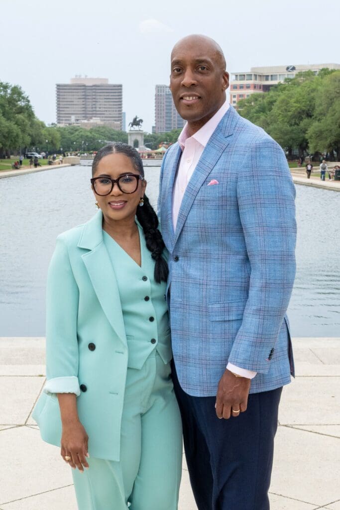Tai & Cory Quarles at Hermann Park Conservancy's Evening in the Park. (Photo by Jacob Power)