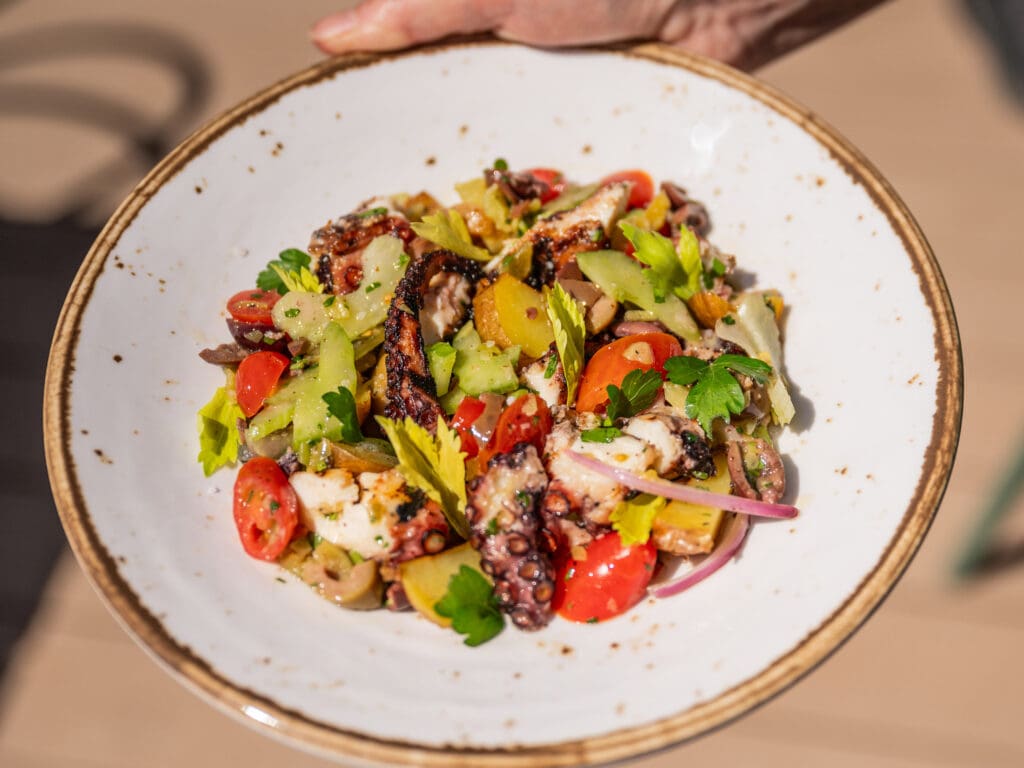 Terrazza insalata polpo high res