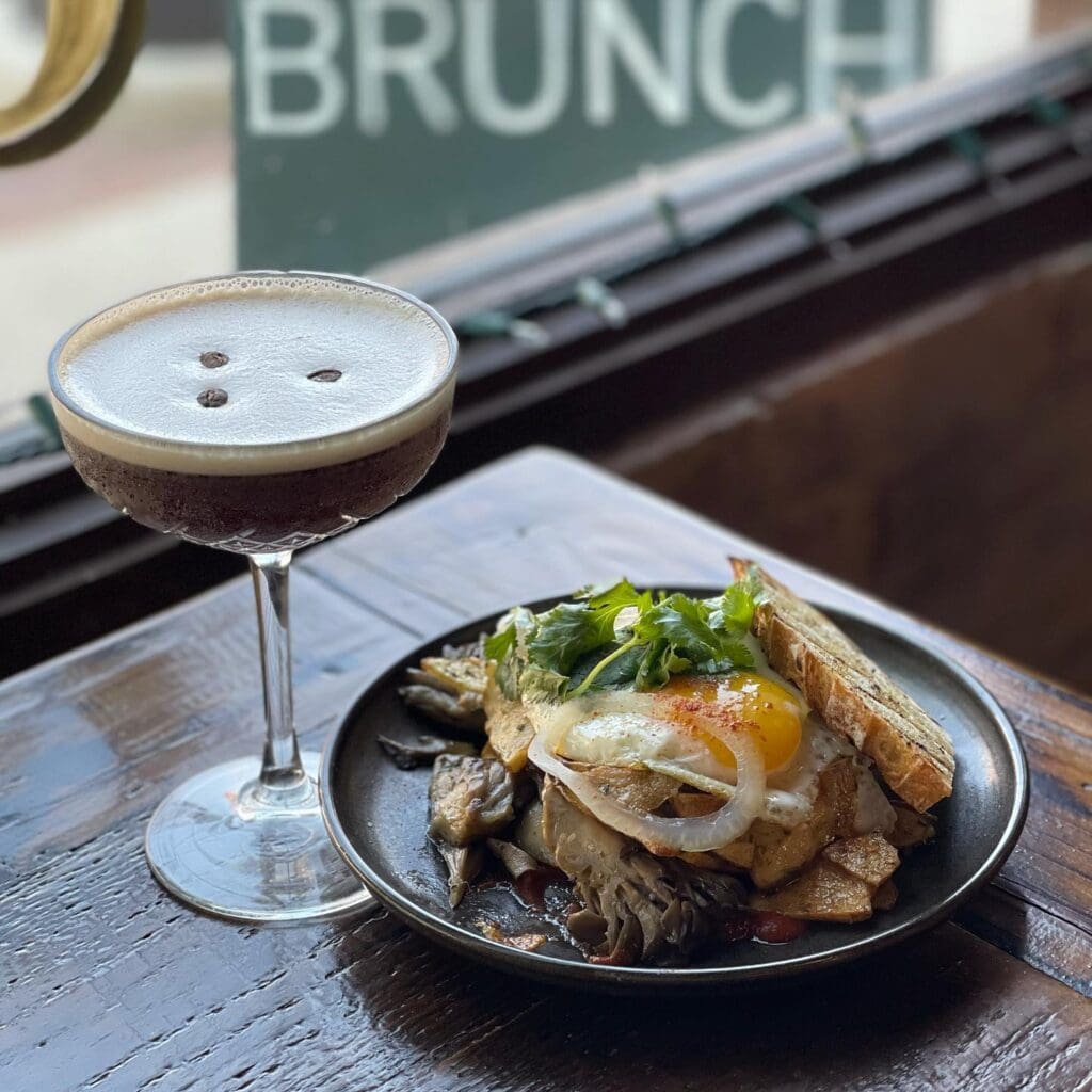 Mexico City-style cooking and rooftop mezcal cocktails set the tone at Tinie's. (Courtesy)