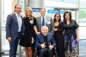Tony Buzbee, Honoree Frances Moody Buzbee, Ramy Mankarious, Rania Mankarious, Laura Ward, Dave Ward (Photo by Quy Tran)