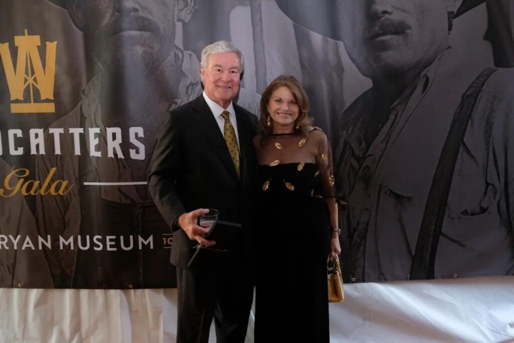 Trevor & Jan Rees-Jones at the Bryan Museum Wildcatters Gala (Photo courtesy of The Bryan Musem)