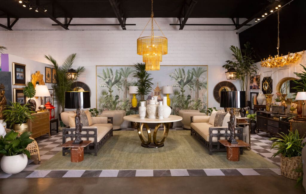 Turner Hall Interiors' vignette (Photo by Aaron Dougherty Photography)