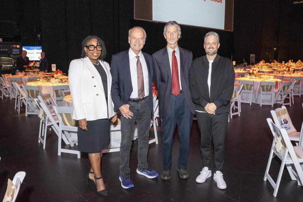 Victoria Christopher Murray, Kelsey Grammer, H.W. Brands, Nate Bargatze  at the Celebration of Reading (Photo by Jacob Power)