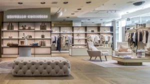 The Brunello Cucinelli women’s shop at Stanley Korshak. (Courtesy)
