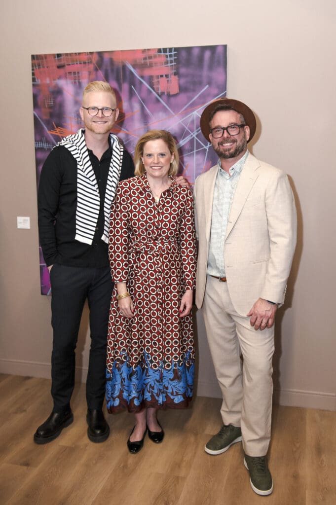 Bryan Yates, Jennifer Klos, and Mike Yates (Photo by Tamytha Cameron Photography)