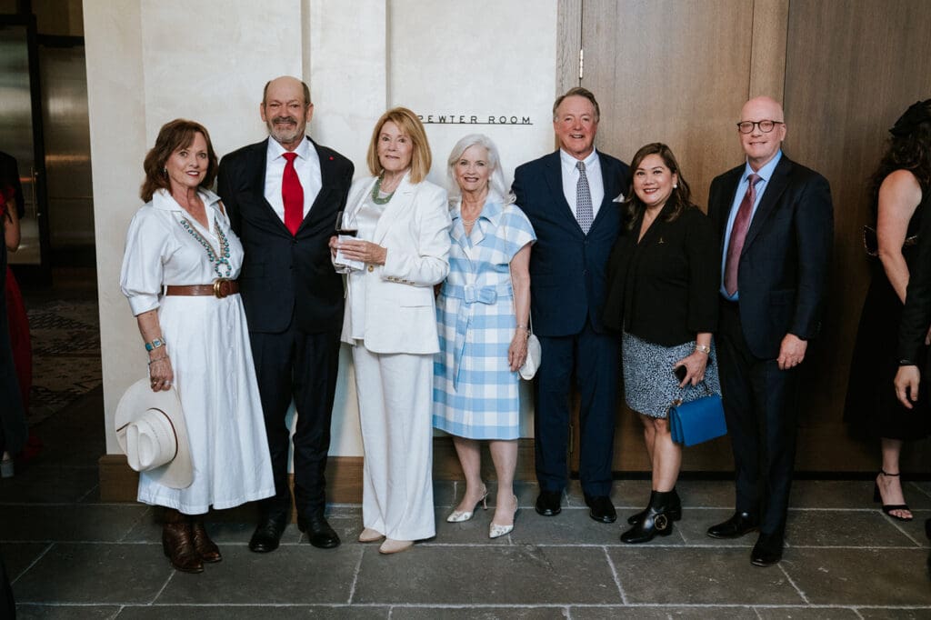 Family members of the late Roy C. Farrell, who co-founded Cathay Pacific 80 years ago. (Photo by Teshorn Jackson Studio)