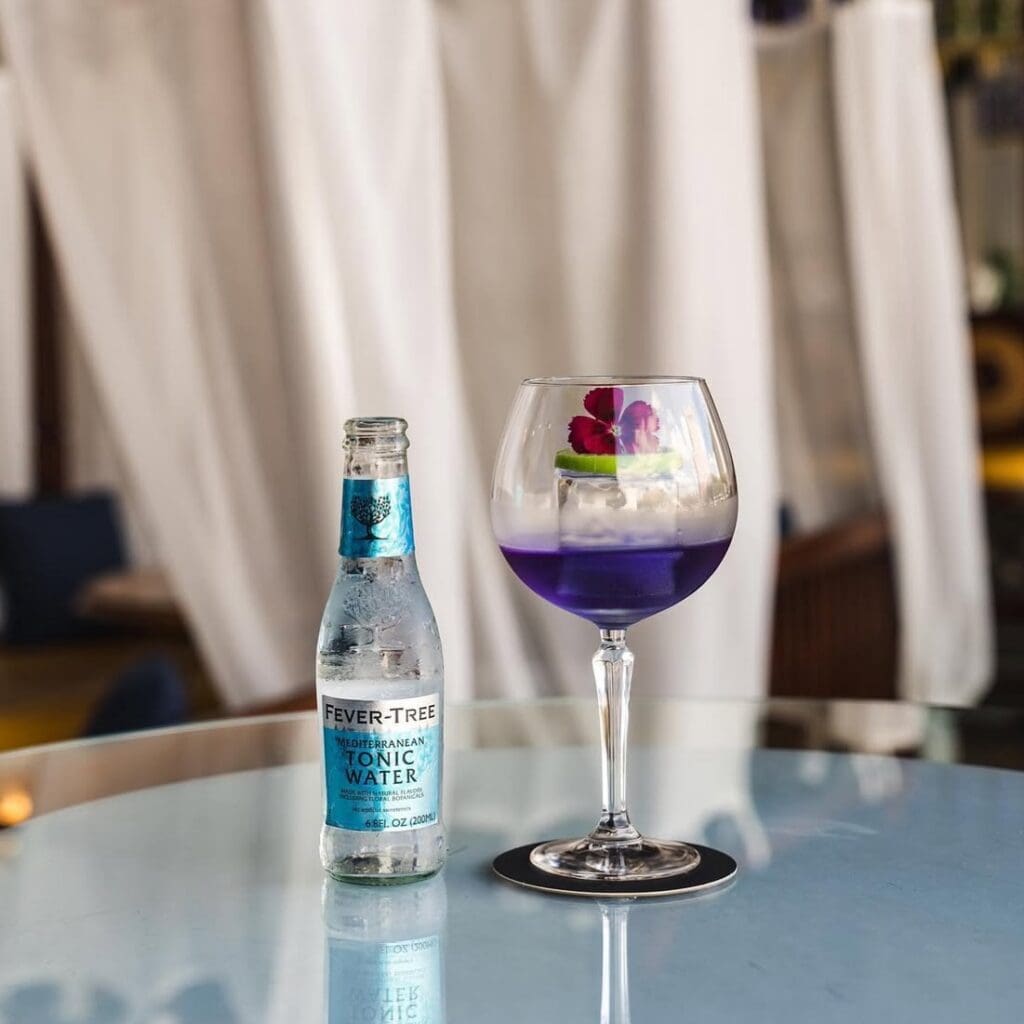 A signature cocktail from Afzal Kaba, Beverage Director at Musaafer, who will be competing at The Woodlands Wine and Food Week’s Crushing It with Cocktails event. (Photo courtesy Musaafer)