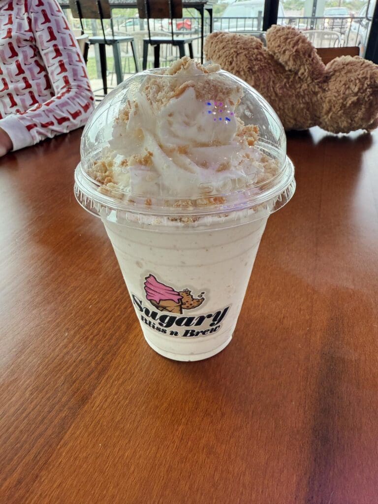 Sugary Bliss n Brew’s over-the-top creations like the Explosion live up to the name. (Courtesy)