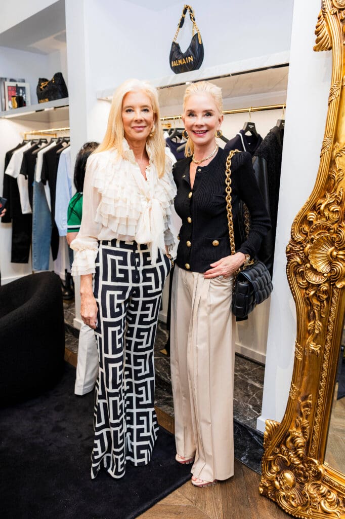 Honoree Tena Lundquist Faust, Tama Lundquist at Balmain in River Oaks District saluting Operation Smile gala honorees. 