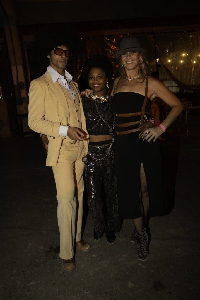 KEIDDRICK, Lizzie Clark, Natalia Venema at The Legendary Art Car Ball 2025 (Photo by Mike Herrera)