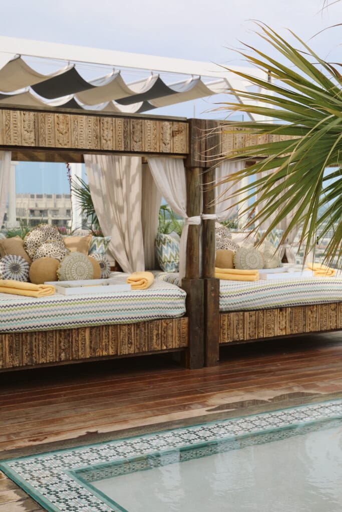 On June 21, the hotel will debut a pool pop-up with Missoni. (Photo by Hôtel Swexan)