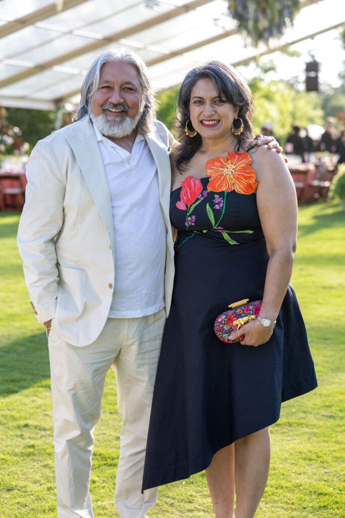Rick & Tanya Pal at the Memorial Park Conservancy gala. (Photo by Jenny Antill )