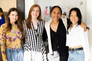 Rachel Green, Emily Edwards, Adrianna Cole, and Ann Wool (Photo by Kaitlin Saragusa Photography)