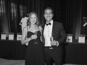 Abby Lantos and Matt Albanese (Photo by Nate Rehlander) (Photo by Nate Rehlander)