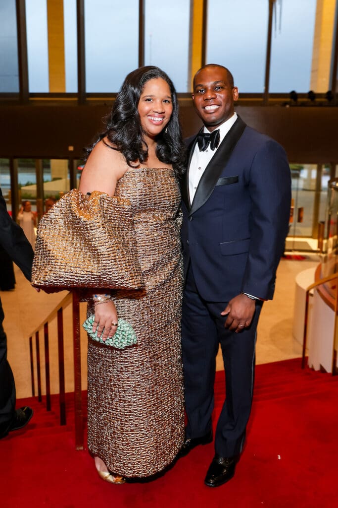 Aerin & Quentin Smith at the  Houston Symphony Wine Dinner & Collector's Auction (Photo by Priscilla Dickson)