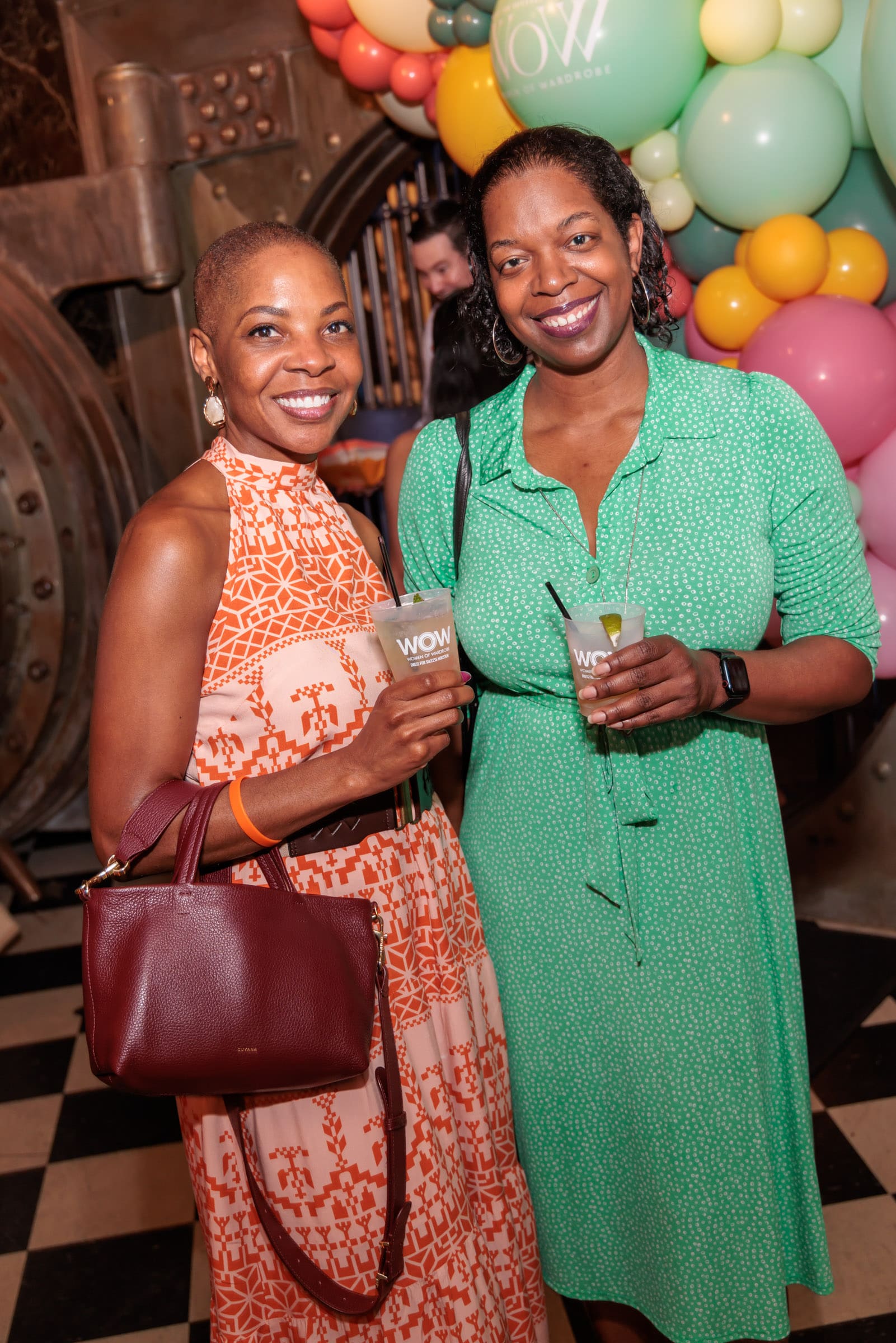 Akasha Winston and Chereese Johnson (Chevron)