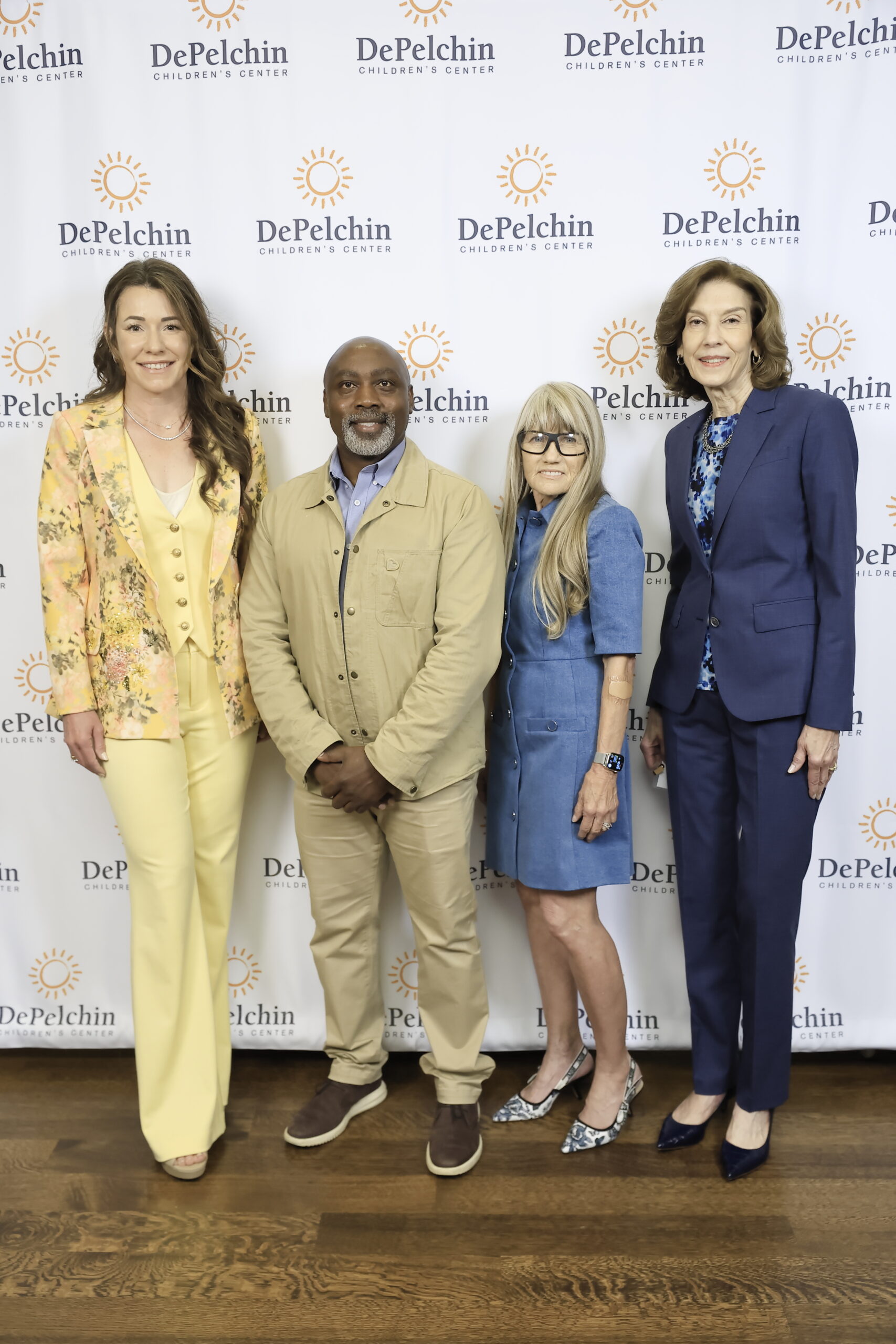 Alicia Gordy, Peter Mutabazi, Glenda Gordy, and Jenifer Jarriel