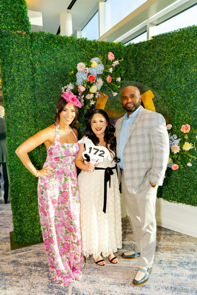 Bid paddles were horse shaped to match the Kentucky Derby theme at Habitat for Humanity’s Building Hope gala. (Photo courtesy Habitat for Humanity MCTX)