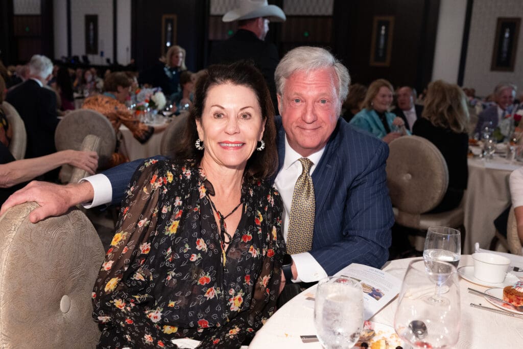 Dorothy & Ronny Cuenod at the Brookwood gala