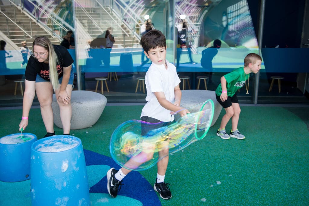 Children enjoying the Moody Family Children's Museum (Photo by Kelly Alexander Photography)