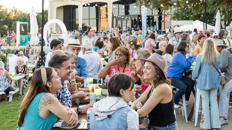 Enjoy brass, Broadway, and patriotic favorites under the stars with the Fort Worth Symphony’s annual Concerts on the Law at The Carter. (Courtesy)