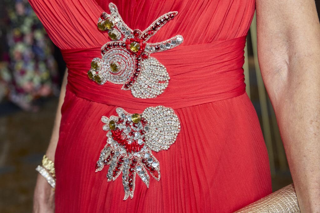 Many guests donned shades of red for American Heart Association's signature Dallas event (Photo by Nate Rehlander)