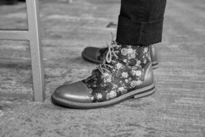 Stylish kicks at Cotes Du Coeur (Photo by Nate Rehlander) (Photo by Nate Rehlander)